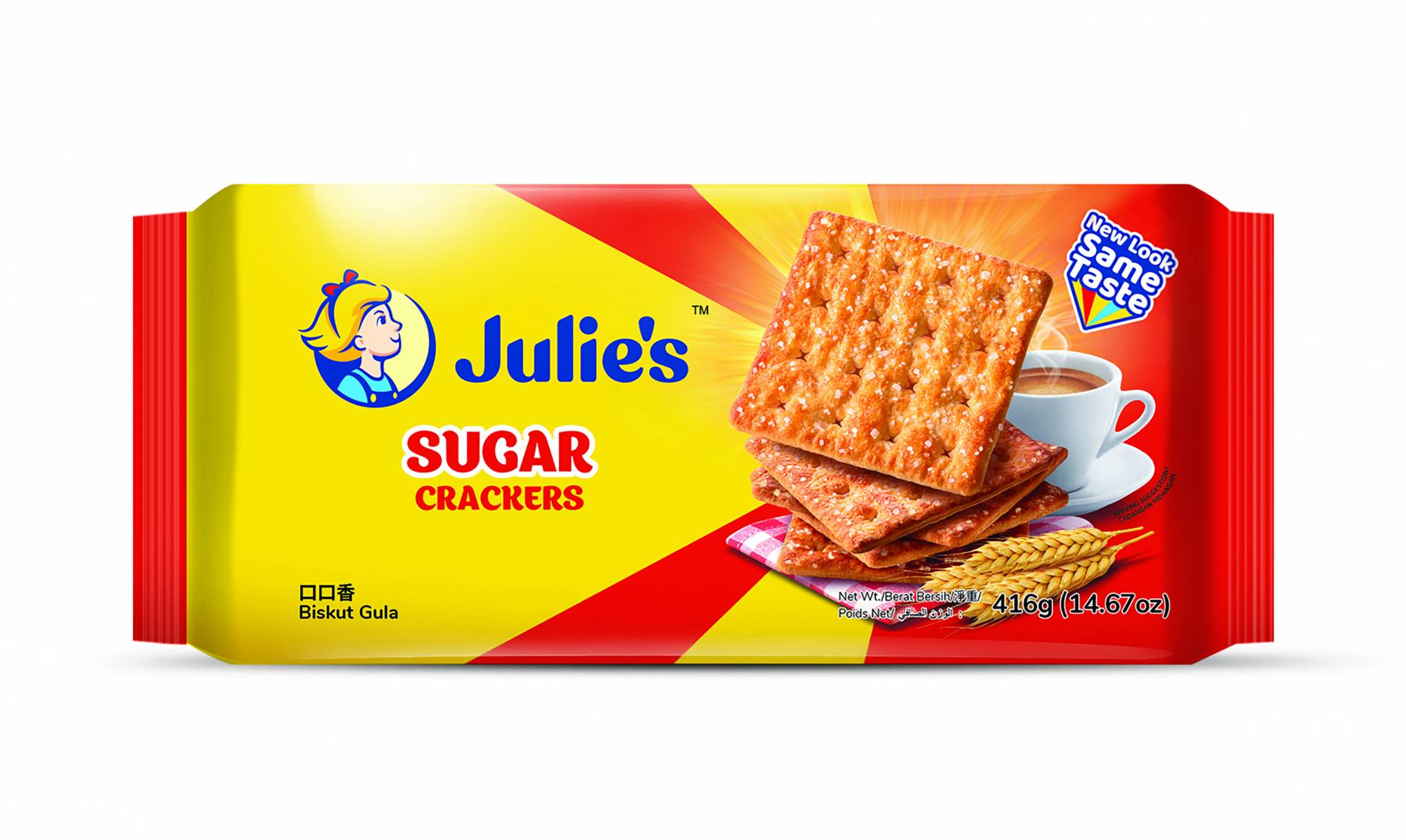 Julie's Sugar Crackers 416g