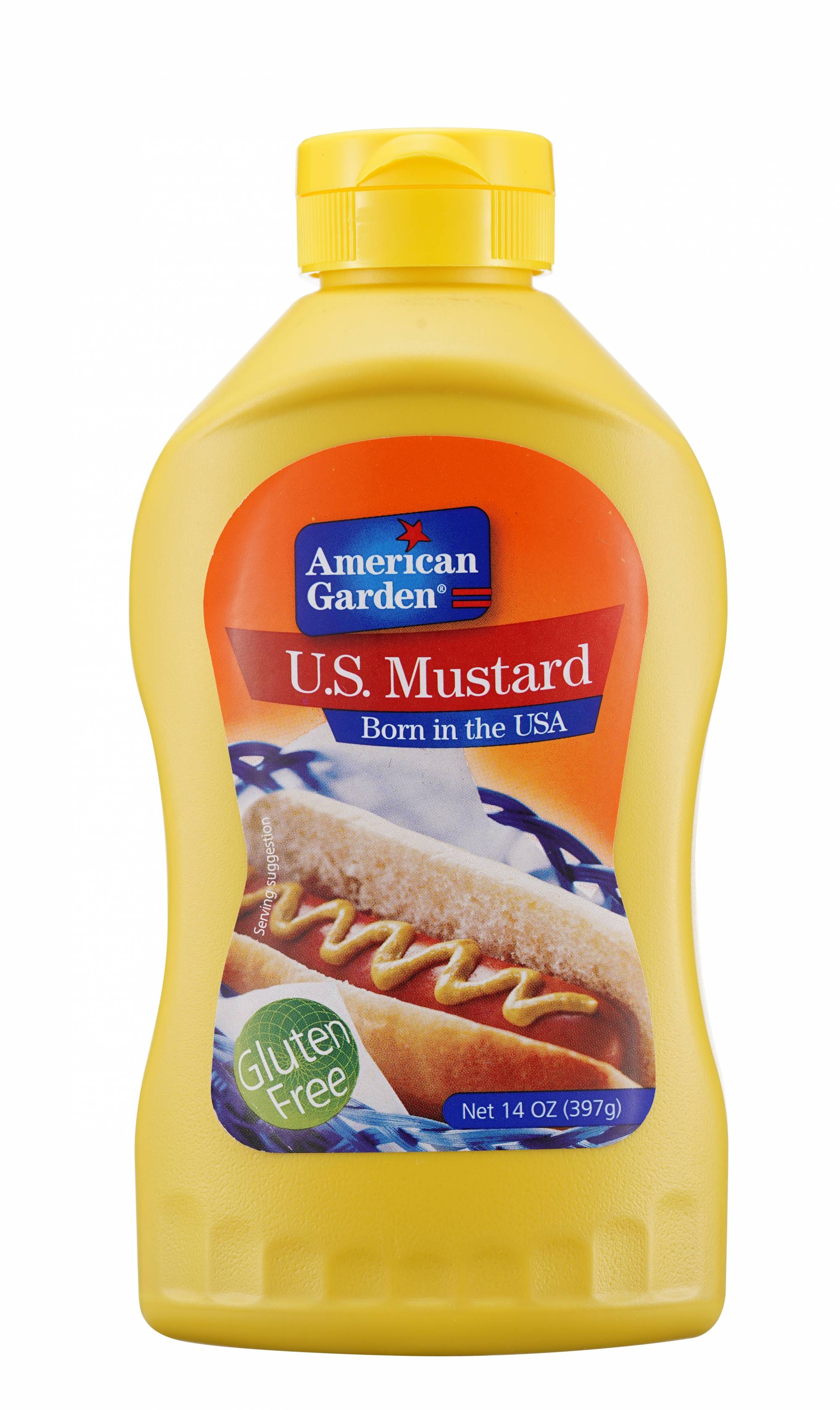 American Garden Squeeze Yellow Mustard 414ml (USA)
