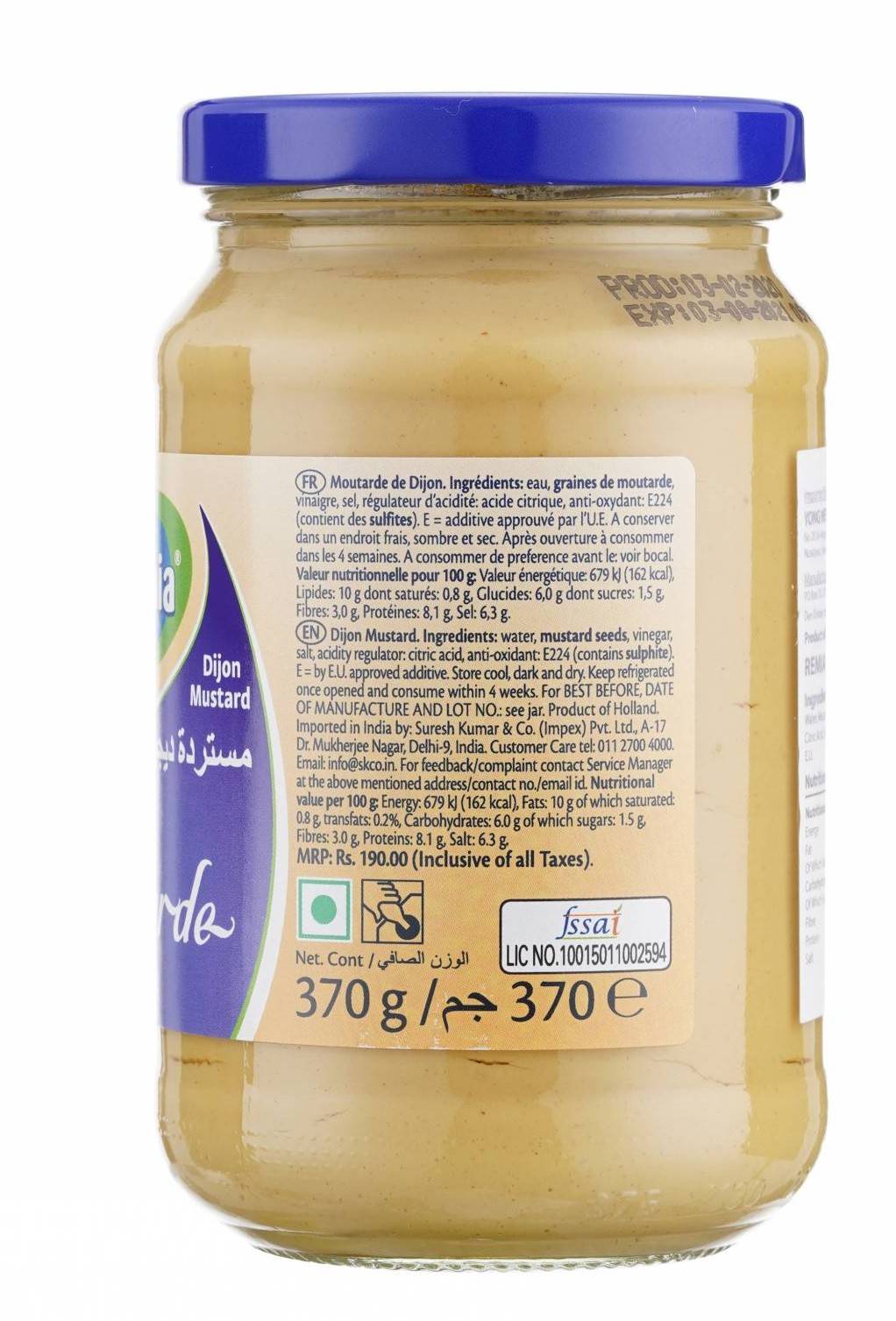 Remia Dijon Mustard 370g