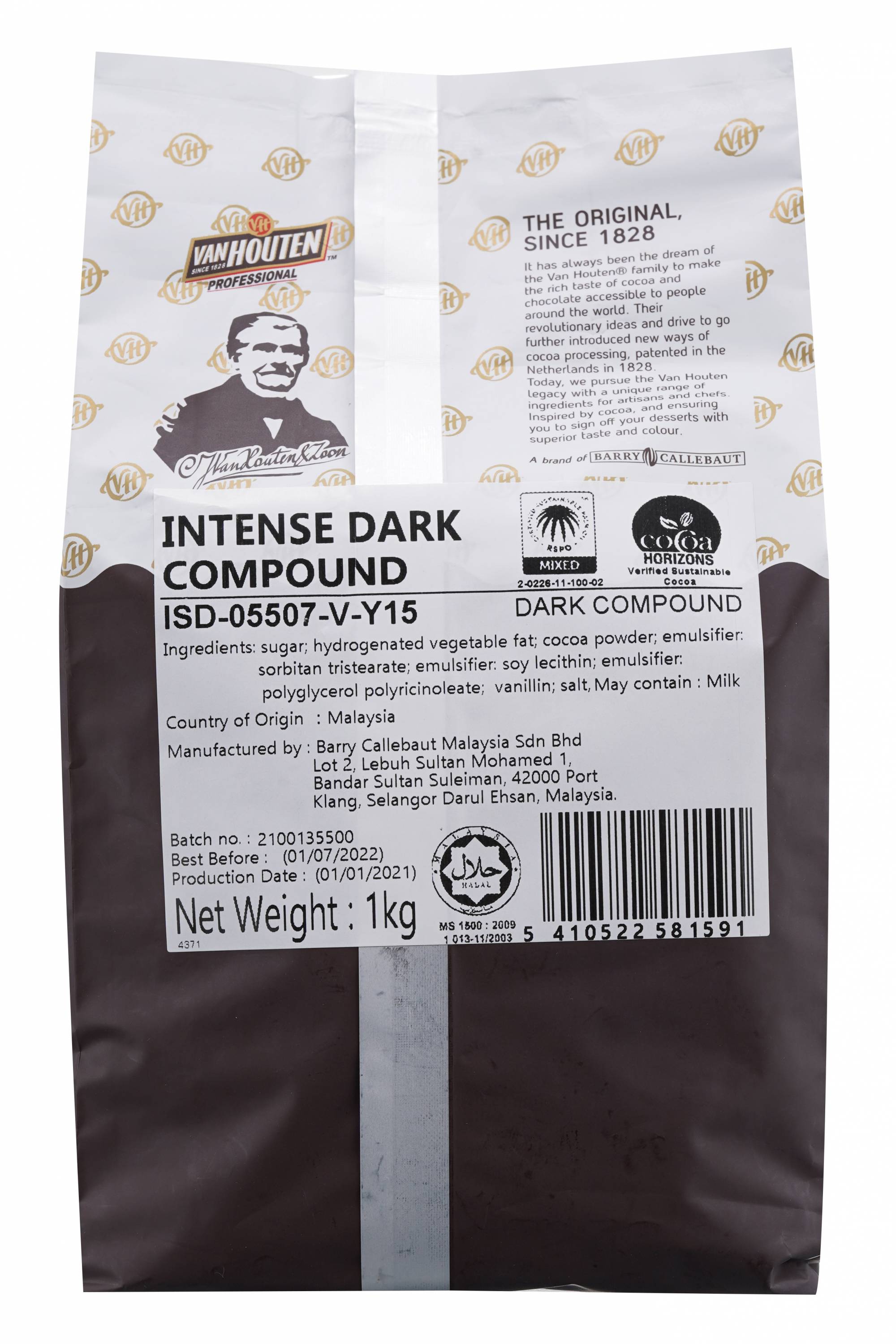 Van Houten Professional Dark Compound Coin 5507