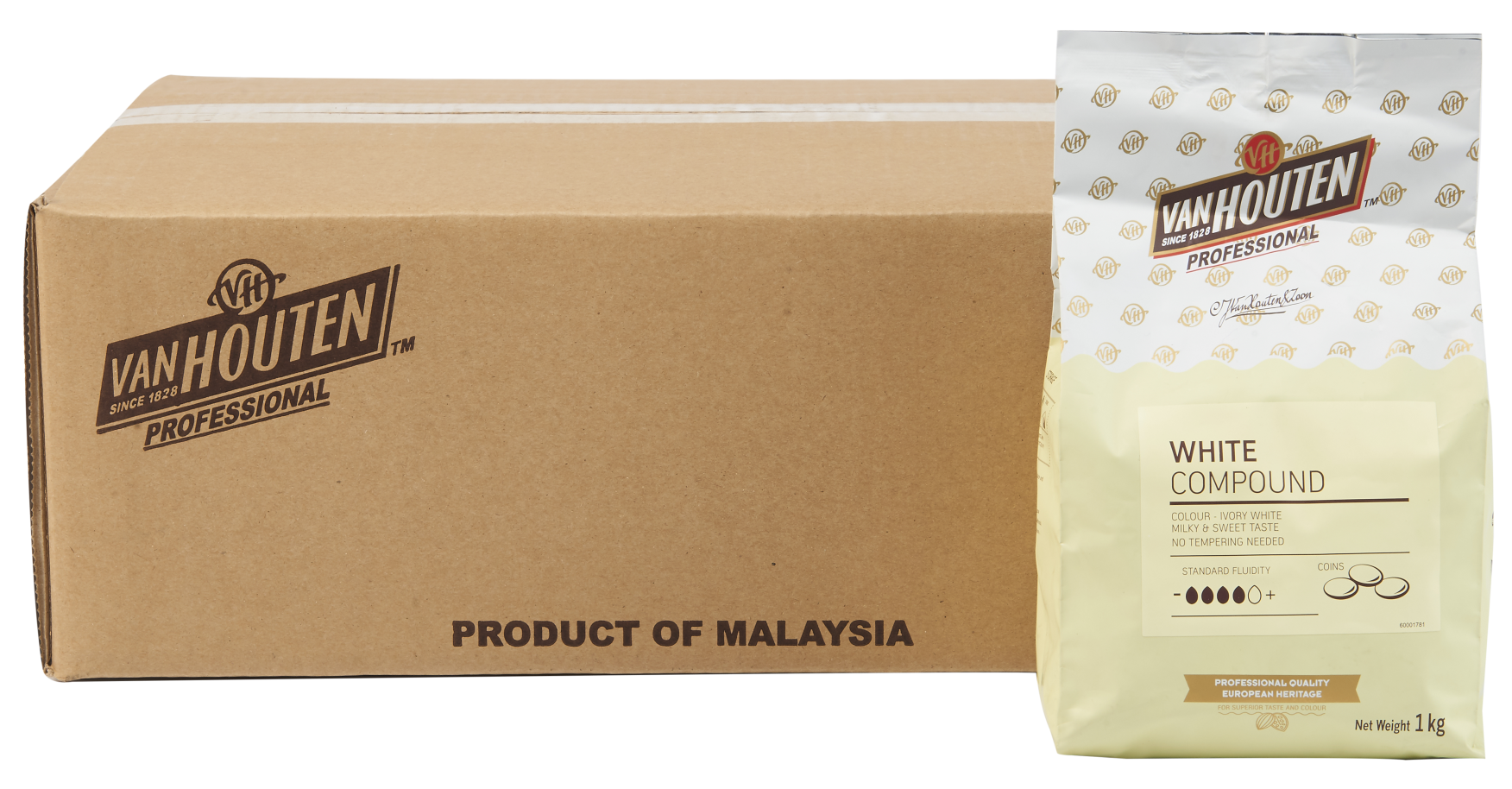 Van Houten Professional White Compound Coin 5601