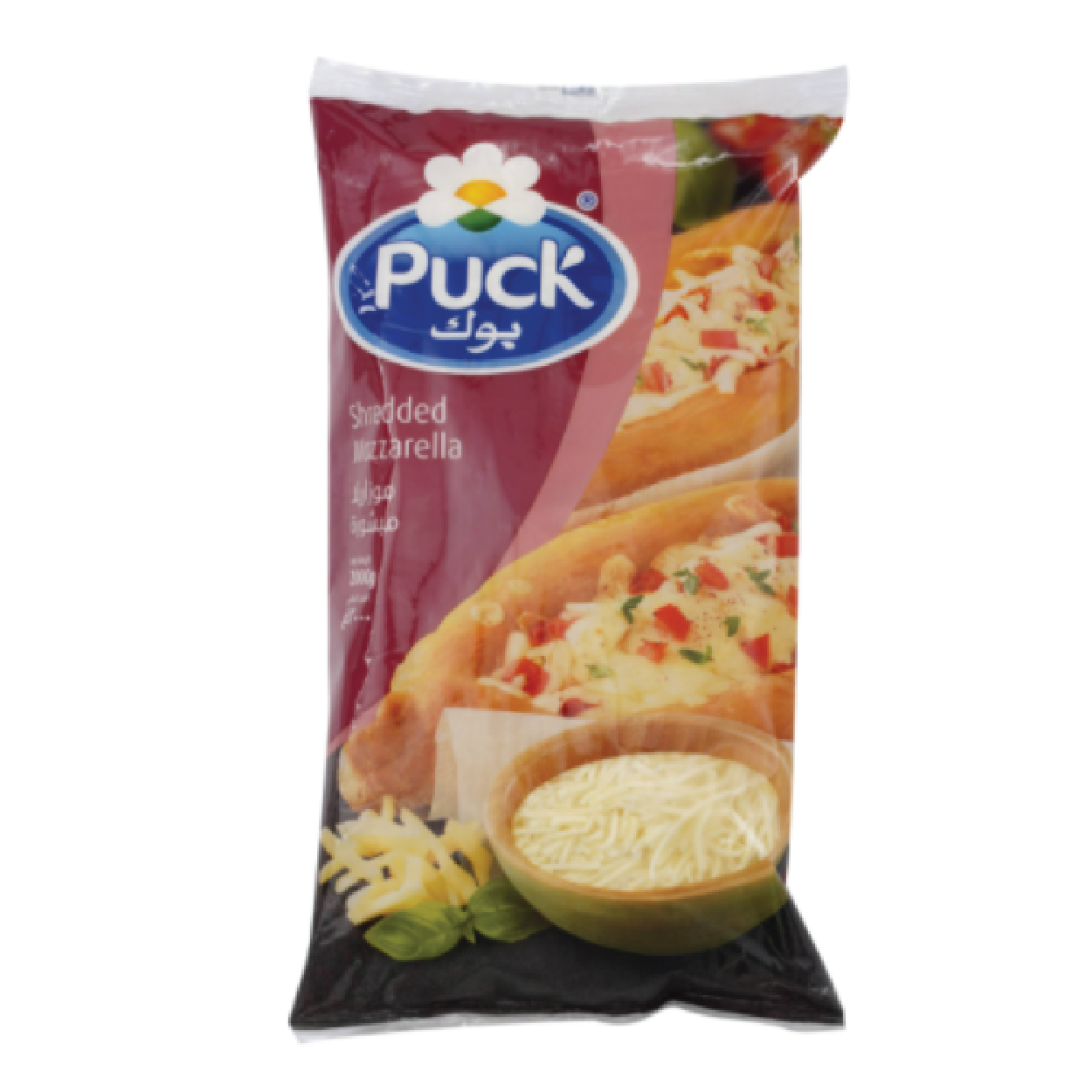 Puck Shredded Mozzarella 2kg